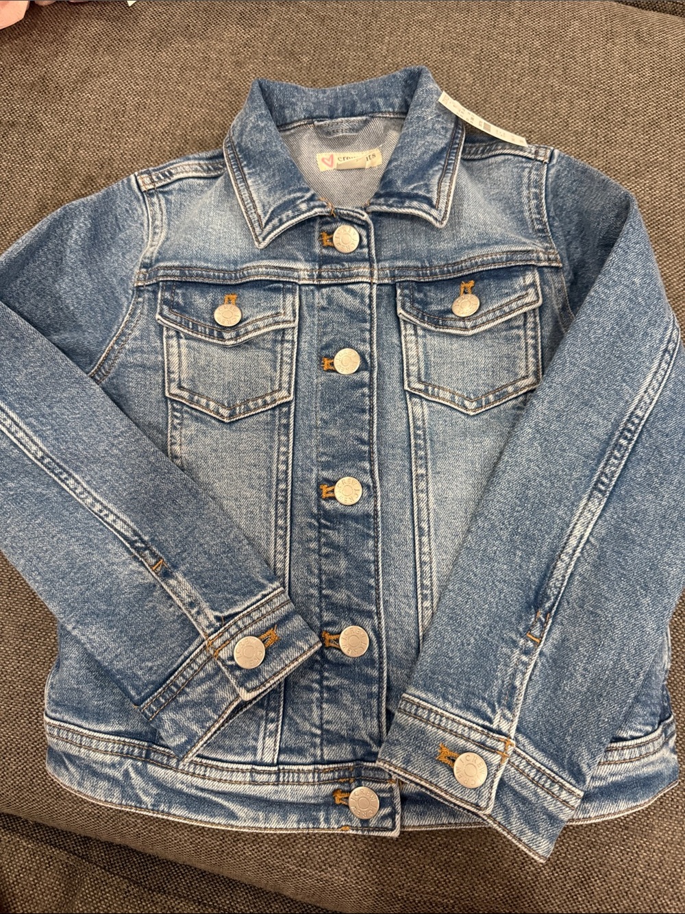Crewcuts Light Blue Kids Denim Jacket NWT